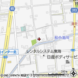 静岡県浜松市中央区貴平町356周辺の地図