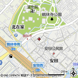兵庫県加古川市尾上町安田732周辺の地図