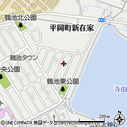 兵庫県加古川市平岡町新在家1192-422周辺の地図