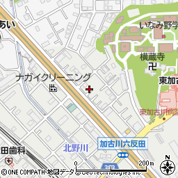 兵庫県加古川市平岡町新在家925-8周辺の地図