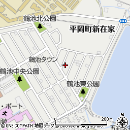 兵庫県加古川市平岡町新在家1192-386周辺の地図