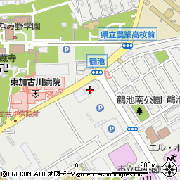 兵庫県加古川市平岡町新在家1193-8周辺の地図