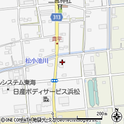 静岡県浜松市中央区貴平町121周辺の地図