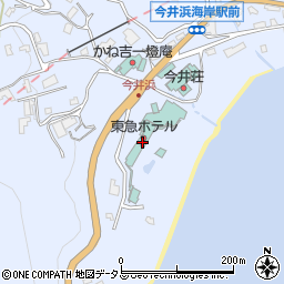 伊豆今井浜東急ホテル メレシー周辺の地図