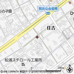 静岡県榛原郡吉田町住吉4223周辺の地図