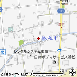 静岡県浜松市中央区貴平町351周辺の地図