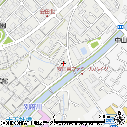 兵庫県加古川市尾上町安田123周辺の地図