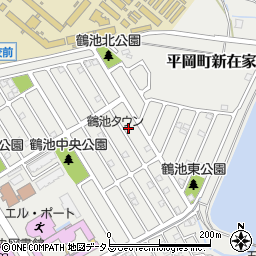 兵庫県加古川市平岡町新在家1192-151周辺の地図