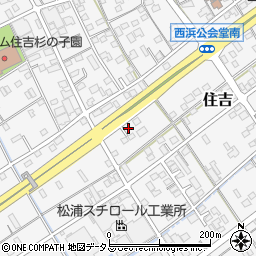 静岡県榛原郡吉田町住吉3200-4周辺の地図