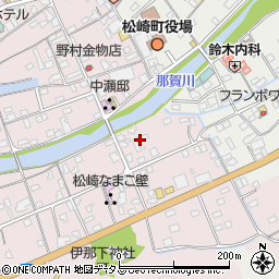 日本キリスト教団　松崎教会周辺の地図