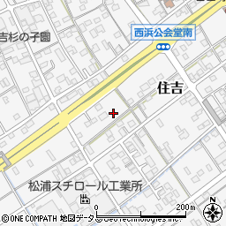 静岡県榛原郡吉田町住吉3186周辺の地図