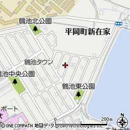 兵庫県加古川市平岡町新在家1192-394周辺の地図