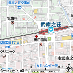 株式会社エイブル　武庫之荘店周辺の地図