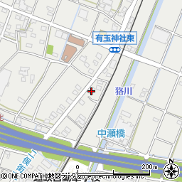 静岡県浜松市中央区有玉南町1685周辺の地図