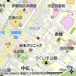 兵庫県赤穂市中広987周辺の地図