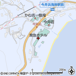 伊豆今井浜東急ホテル周辺の地図