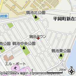 兵庫県加古川市平岡町新在家1192-123周辺の地図