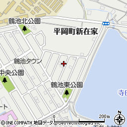 兵庫県加古川市平岡町新在家1192-408周辺の地図