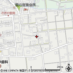 静岡県浜松市中央区市野町451周辺の地図