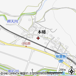 兵庫県神戸市西区押部谷町（木幡）周辺の地図