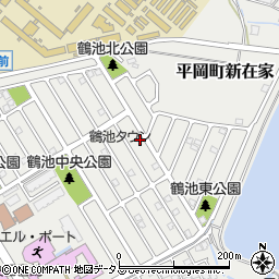 兵庫県加古川市平岡町新在家1192-158周辺の地図