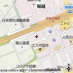静岡県袋井市堀越439周辺の地図