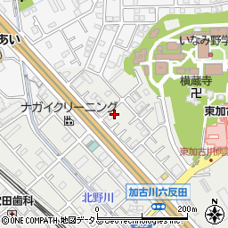 兵庫県加古川市平岡町新在家924-8周辺の地図