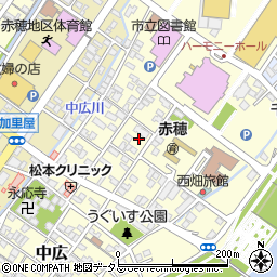 兵庫県赤穂市中広992周辺の地図
