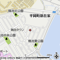 兵庫県加古川市平岡町新在家1192-393周辺の地図