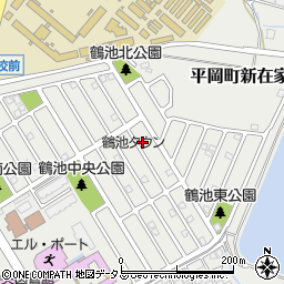 兵庫県加古川市平岡町新在家1192-152周辺の地図