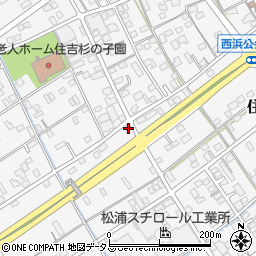 静岡県榛原郡吉田町住吉3214-2周辺の地図