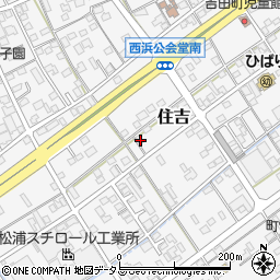 静岡県榛原郡吉田町住吉4221周辺の地図