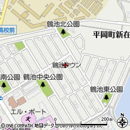 兵庫県加古川市平岡町新在家1192-122周辺の地図