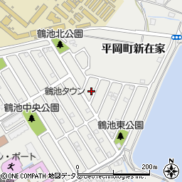 兵庫県加古川市平岡町新在家1192-383周辺の地図