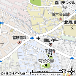 有限会社ジュエル神戸周辺の地図