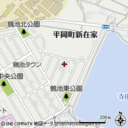 兵庫県加古川市平岡町新在家1192-407周辺の地図