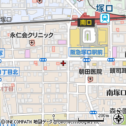 ピタットハウス塚口店周辺の地図