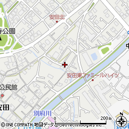 兵庫県加古川市尾上町安田80周辺の地図