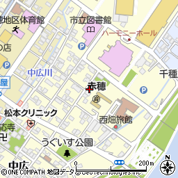 兵庫県赤穂市中広857周辺の地図