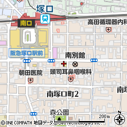 ａｕショップ　塚口店周辺の地図