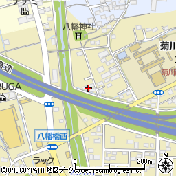 静岡県菊川市加茂107周辺の地図