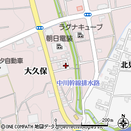 静岡県磐田市大久保480-21周辺の地図