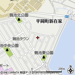 兵庫県加古川市平岡町新在家1192-392周辺の地図