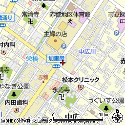 株式会社山陽百貨店　赤穂出張所周辺の地図