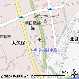静岡県磐田市大久保480-25周辺の地図