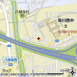 静岡県菊川市加茂67周辺の地図