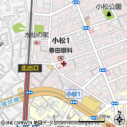 松山診療所周辺の地図