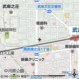 ストーク武庫之荘周辺の地図