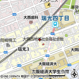 大阪府大阪市東淀川区瑞光周辺の地図