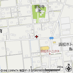 静岡県浜松市中央区市野町253周辺の地図